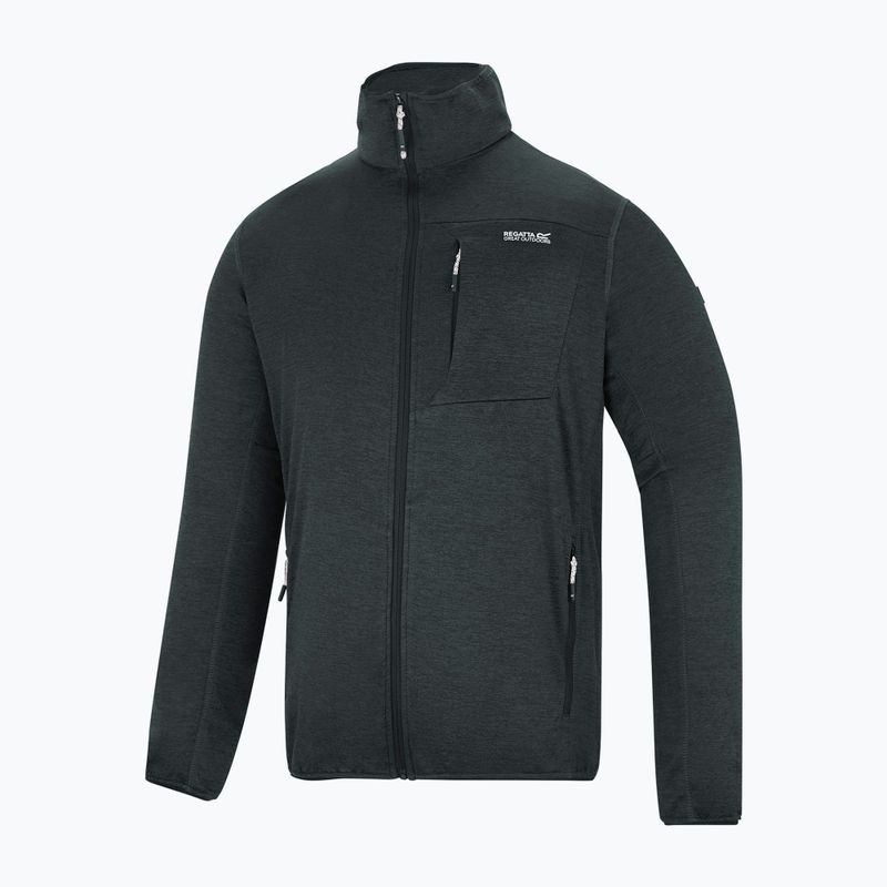 Мъжки суитшърт за трекинг REGATTA Hillden Midlayer dark storm 7