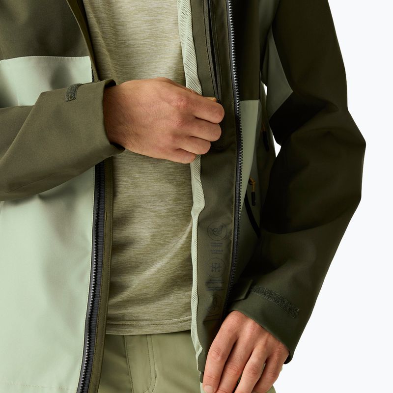 Мъжко яке за дъжд REGATTA Waterproof Shell Bosfield light sage/dark khaki 7
