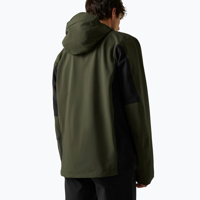 Мъжко яке за дъжд REGATTA Birchdale II dark khaki/black 4
