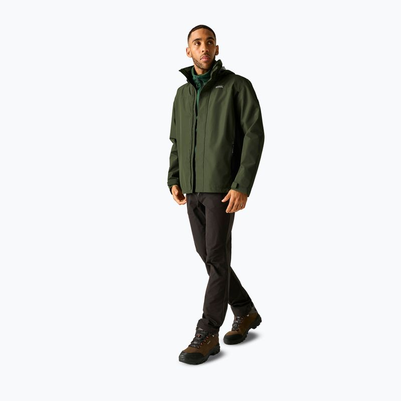 Мъжко софтшел яке REGATTA Matt II dark khaki/black 2
