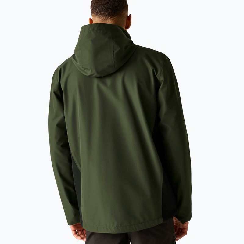 Мъжко софтшел яке REGATTA Matt II dark khaki/black 3