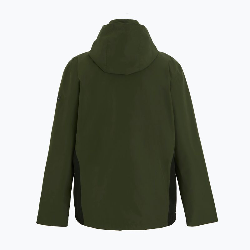 Мъжко софтшел яке REGATTA Matt II dark khaki/black 9