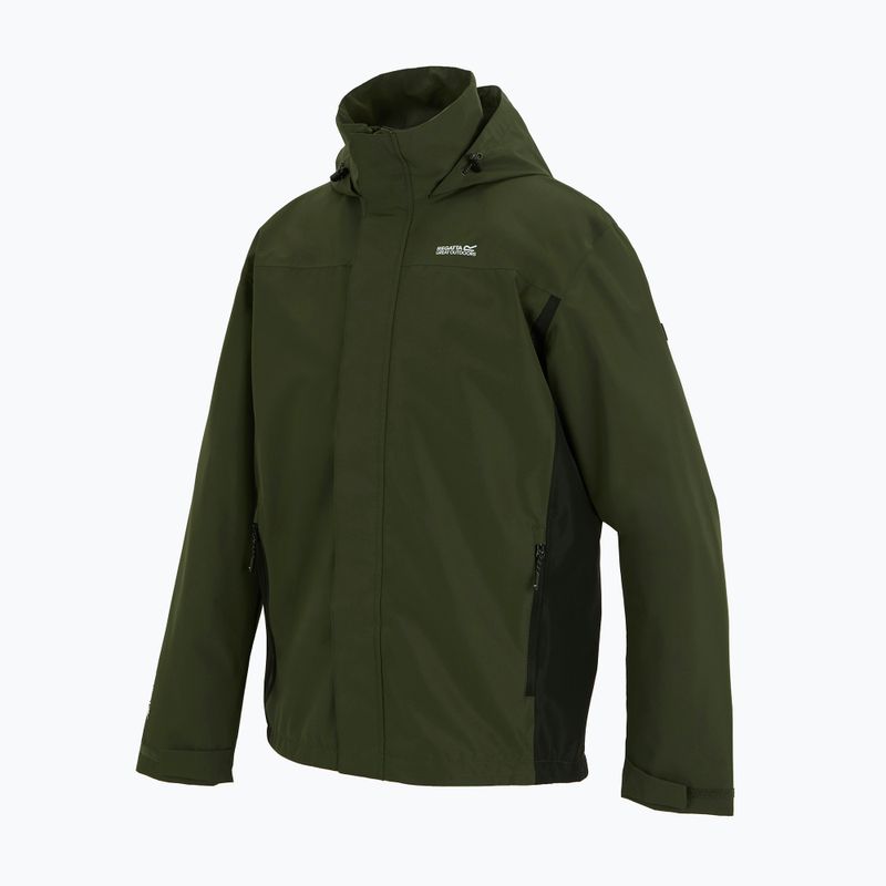 Мъжко софтшел яке REGATTA Matt II dark khaki/black 10