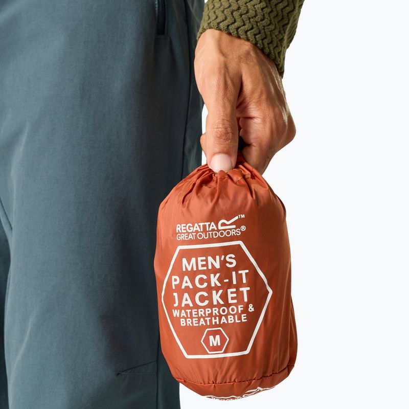 Мъжко яке за дъжд Regatta Pack-It III brick 8