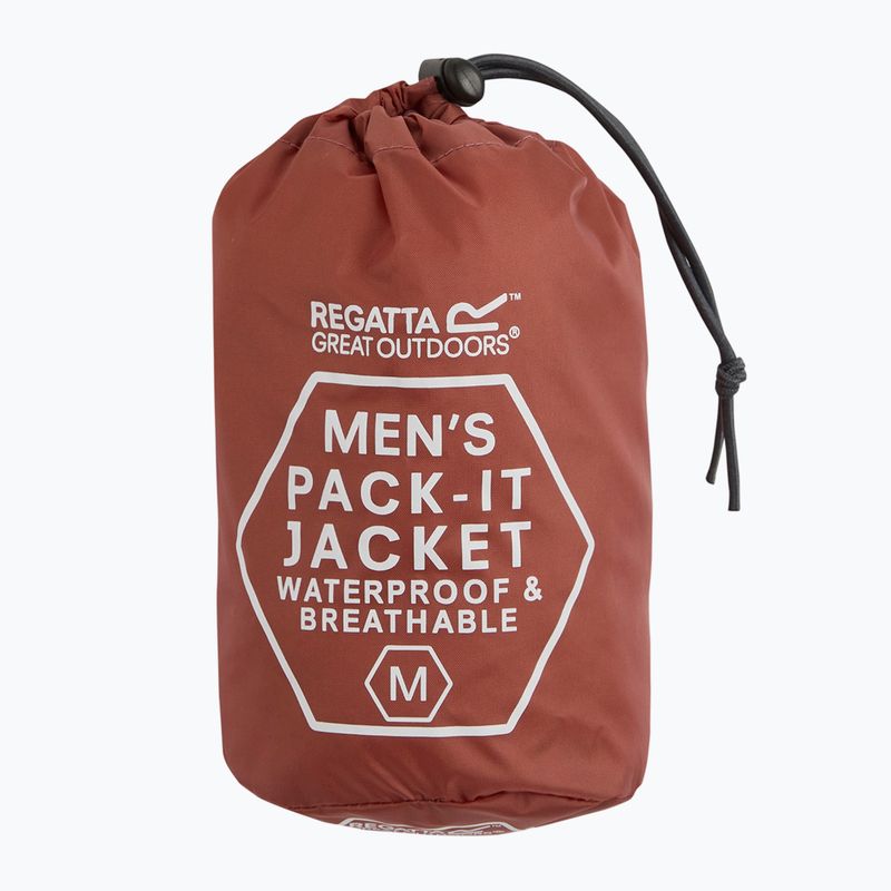 Мъжко яке за дъжд Regatta Pack-It III brick 13