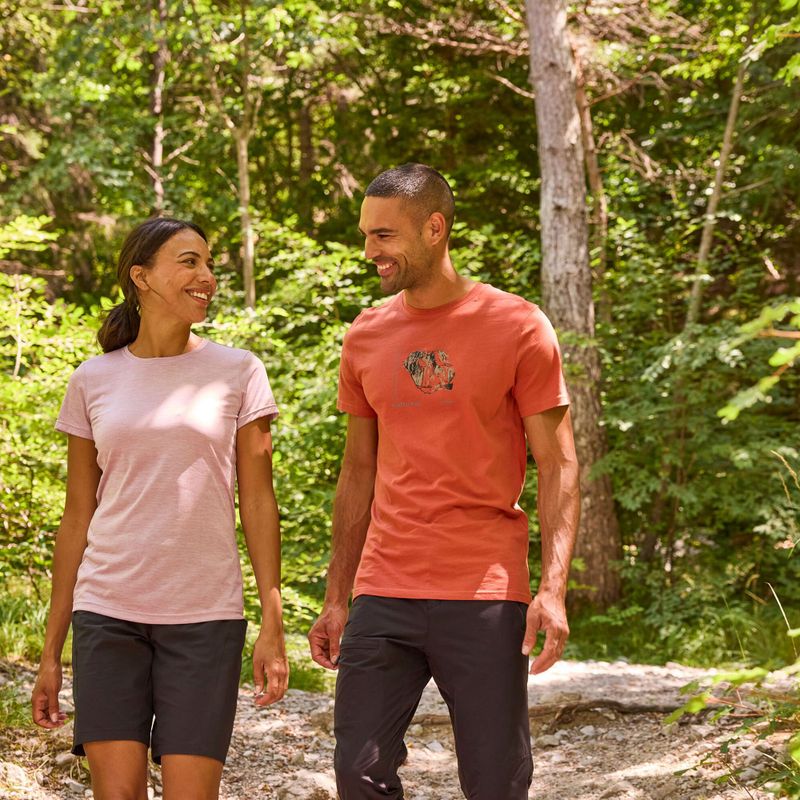 Дамска тениска за трекинг REGATTA Fingal Edition powder lilac 5