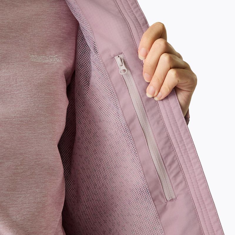 Дамско яке за дъжд REGATTA Hamara IV powder lilac 6