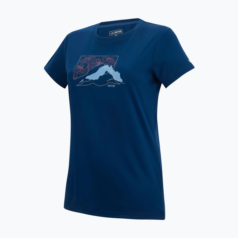 Дамска тениска за трекинг REGATTA Fingal aviator blue 7