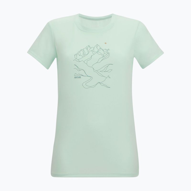Дамска тениска за трекинг REGATTA Fingal ocean mist 5