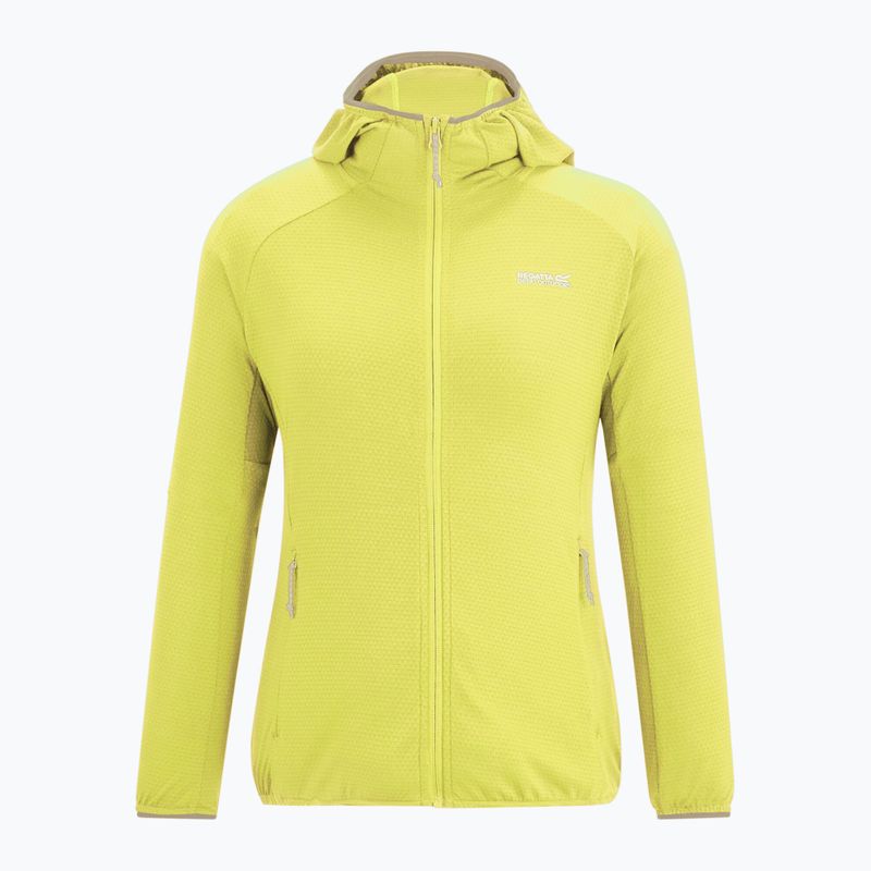 Дамски суитшърт за трекинг REGATTA Huntdale canary yellow 7