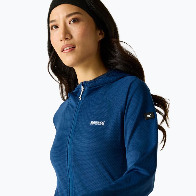 Дамски суитшърт за трекинг REGATTA Huntdale aviator blue 4