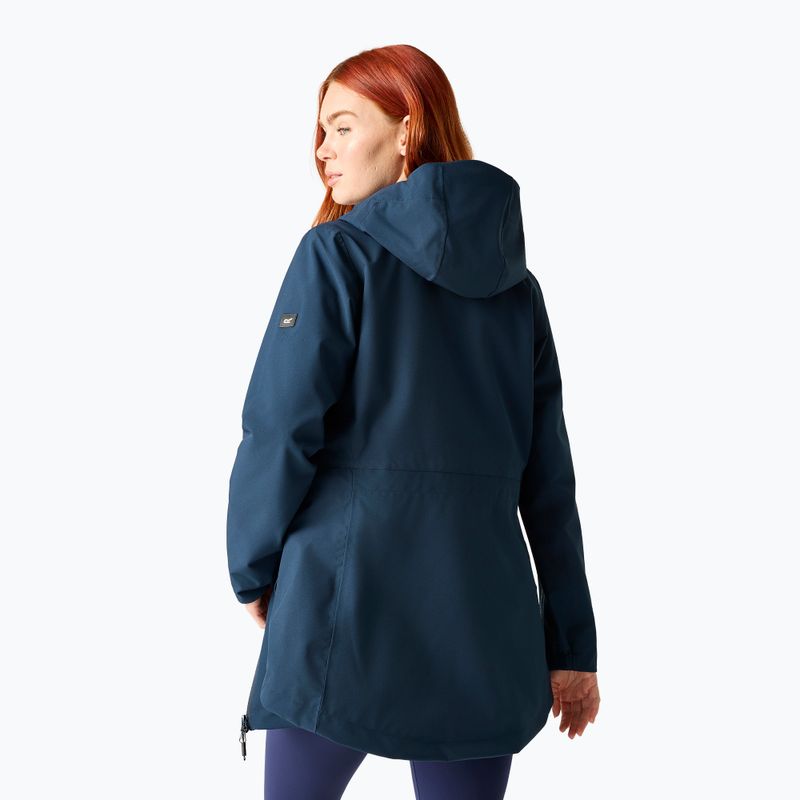 Дамско яке за дъжд REGATTA Natalina navy 3