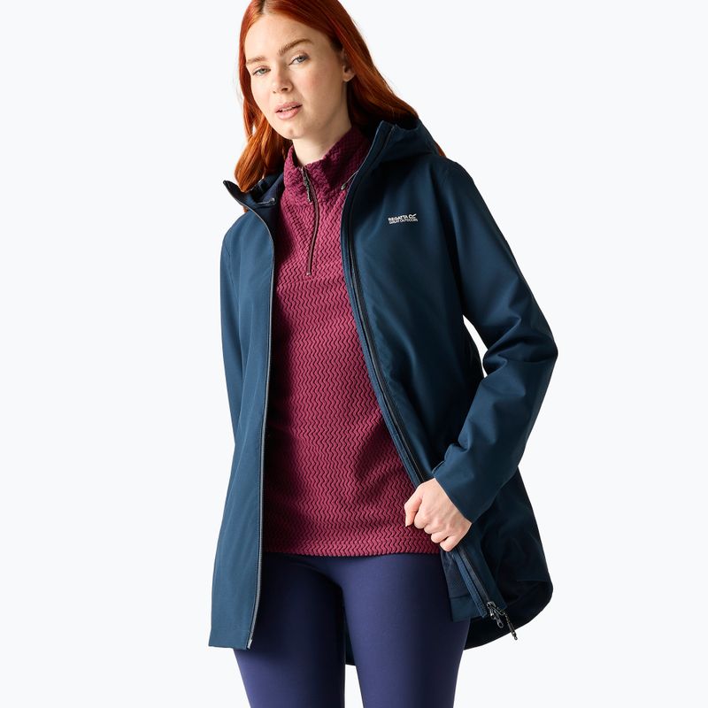 Дамско яке за дъжд REGATTA Natalina navy 5
