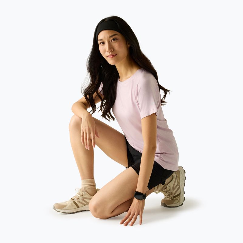 Дамска тениска за трекинг REGATTA Limonite powder lilac 4