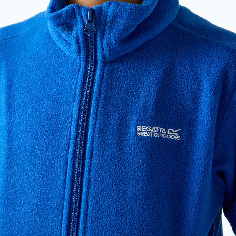 Детски поларен суитшърт REGATTA King II olympian blue 4