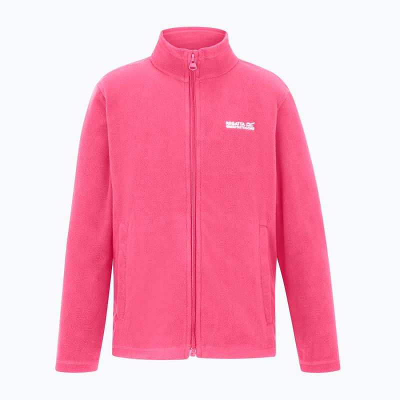 Детски поларен суитшърт REGATTA King II pink lemonade 6