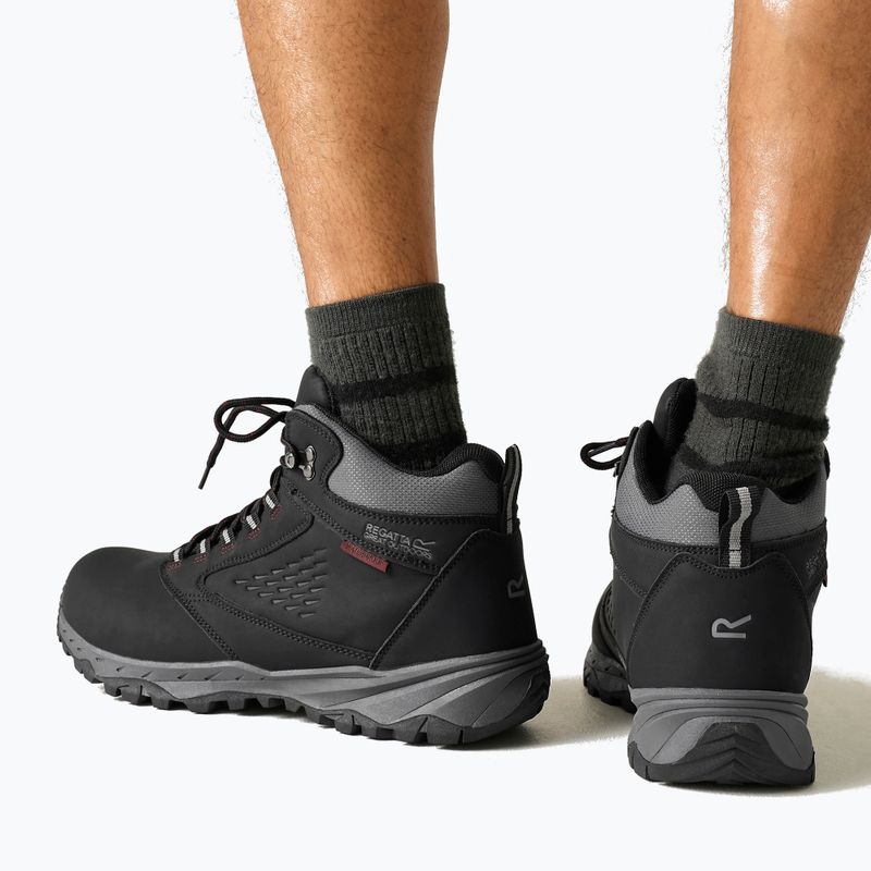 Мъжки обувки за трекинг REGATTA Amble Boot Waterproof black/riored 6