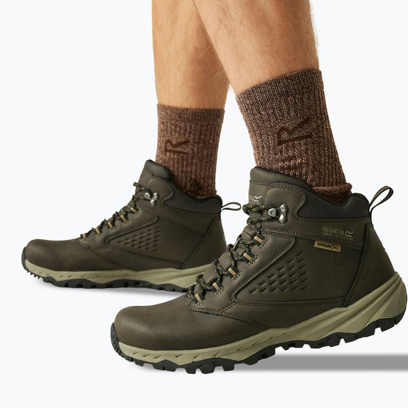 Мъжки обувки за трекинг REGATTA Amble Boot Waterproof peat/tan 5