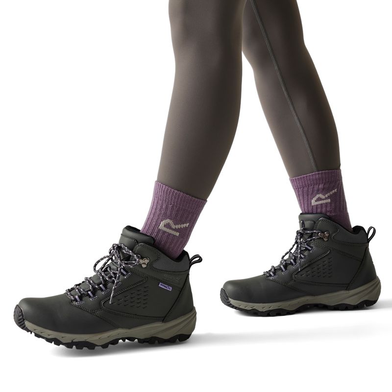 Дамски обувки за трекинг REGATTA Amble Boot Waterproof briar/wisteria 6