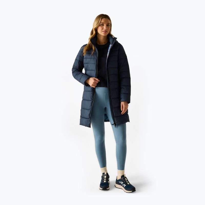 Дамско ватирано палто REGATTA Amara navy/dusky blue 3