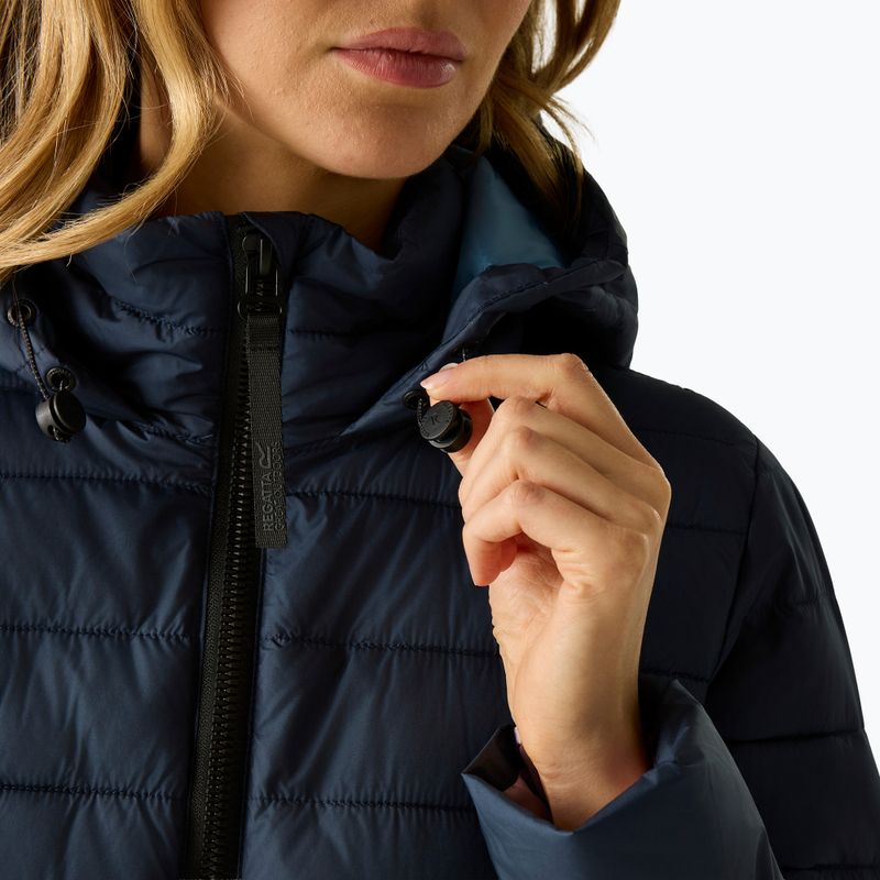 Дамско ватирано палто REGATTA Amara navy/dusky blue 7
