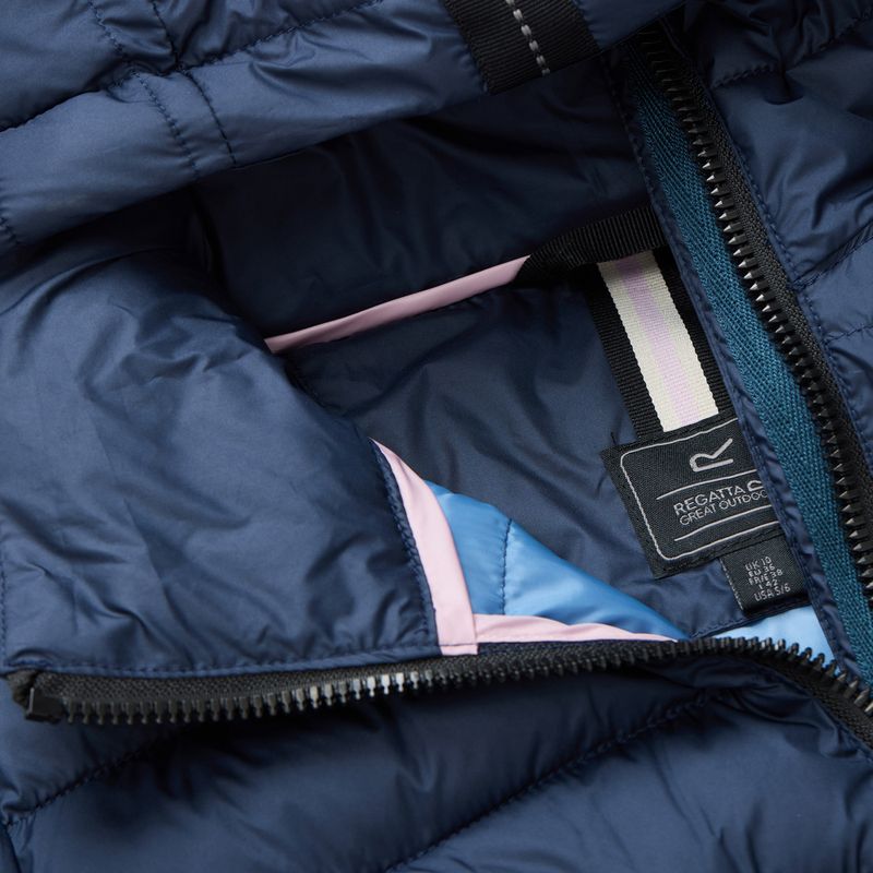 Дамско ватирано палто REGATTA Amara navy/dusky blue 13