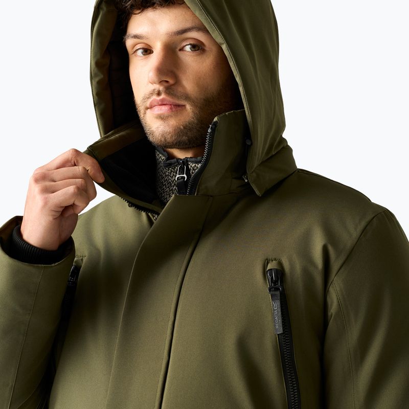 Мъжко яке за дъжд REGATTA Marron dark khaki 5