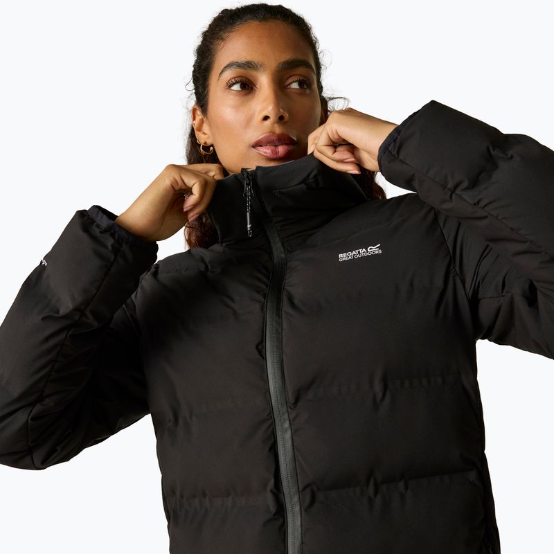 Дамско ватирано палто REGATTA Altoro Thermal Long black/mocha 8