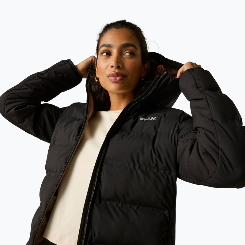 Дамско ватирано палто REGATTA Altoro Thermal Long black/mocha 9