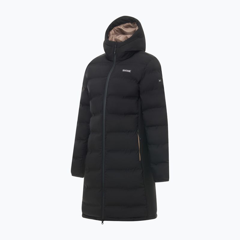 Дамско ватирано палто REGATTA Altoro Thermal Long black/mocha 12