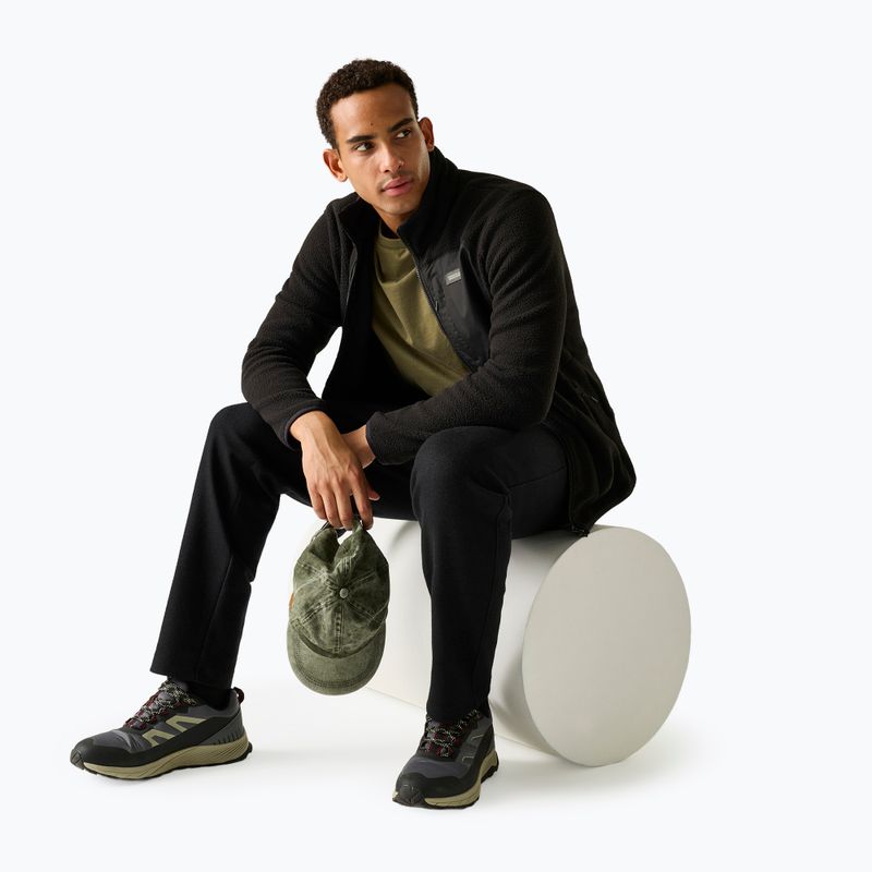 Мъжки поларен суитшърт REGATTA Frankie Borg black/black 4
