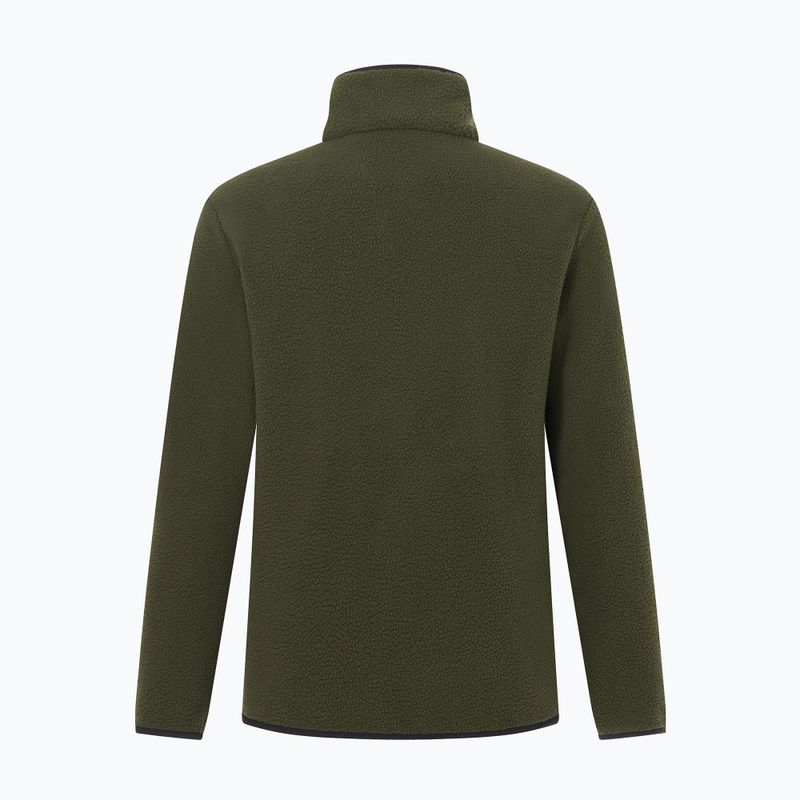 Мъжки поларен суитшърт REGATTA Frankie Borg dark khaki/black 8