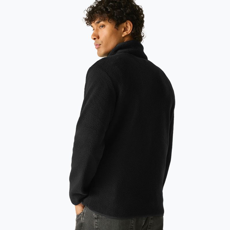 Мъжки поларен суитшърт REGATTA Frankie Borg Half Zip black/black 4