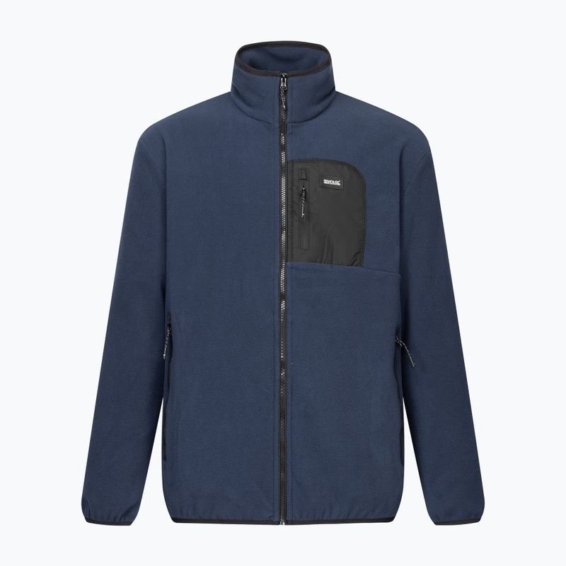Мъжки поларен суитшърт REGATTA Frankie Full Zip Fleece navy/black 7