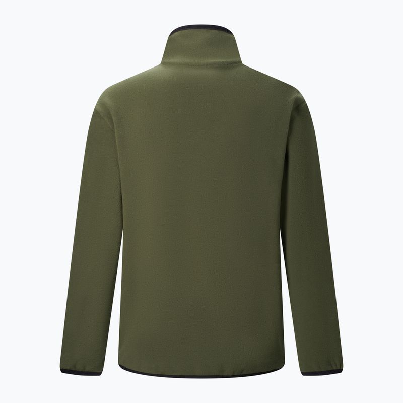 Мъжки поларен суитшърт REGATTA  Frankie Full Zip Fleece dark khaki/black 2