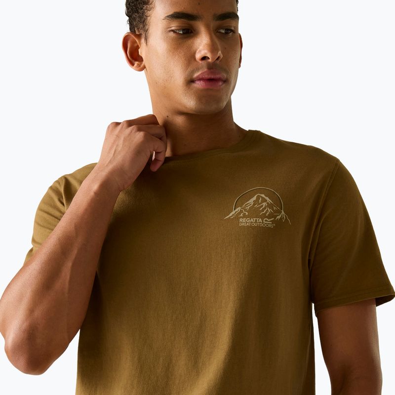 Мъжка тениска Regatta ClineIX rich tan original outdoor 6