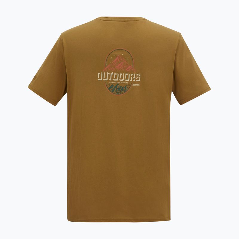 Мъжка тениска Regatta ClineIX rich tan original outdoor 8