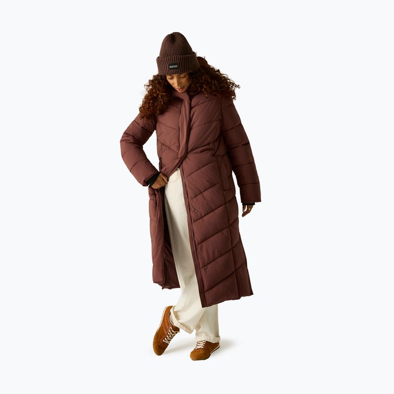 Дамско ватирано палто REGATTA Eloria dark cherry 2