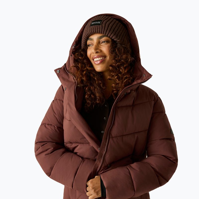 Дамско ватирано палто REGATTA Eloria dark cherry 8