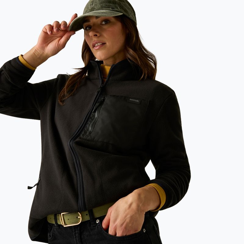 Дамски поларен суитшърт REGATTA Frankie Full Zip black 3