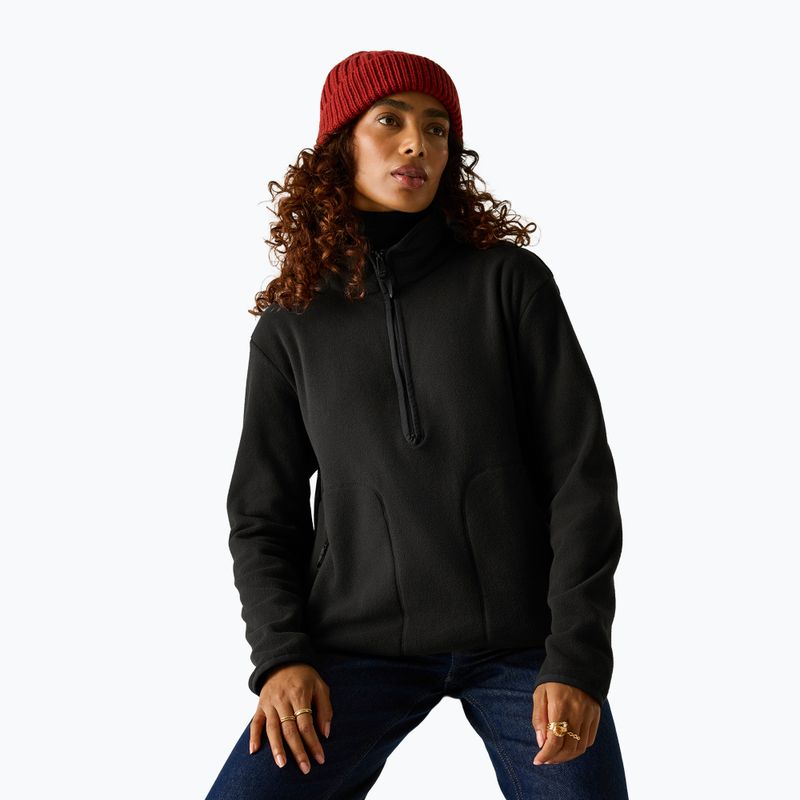 Дамски поларен суитшърт REGATTA Frankie Half Zip black 6