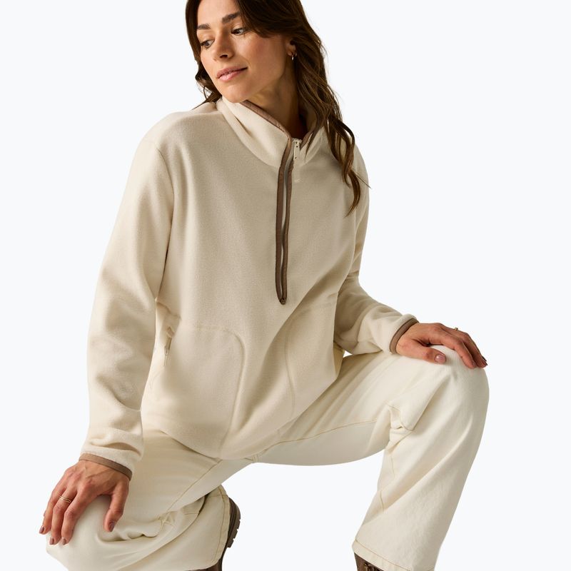 Дамски поларен суитшърт Regatta Frankie Half Zip light vanilla/mocha 6