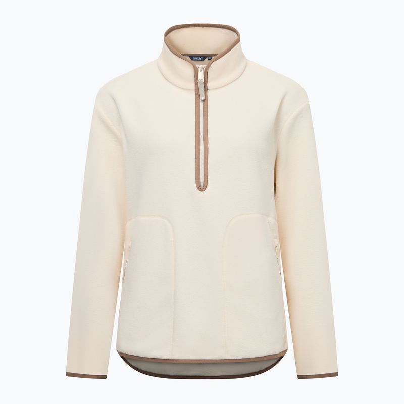 Дамски поларен суитшърт Regatta Frankie Half Zip light vanilla/mocha 8