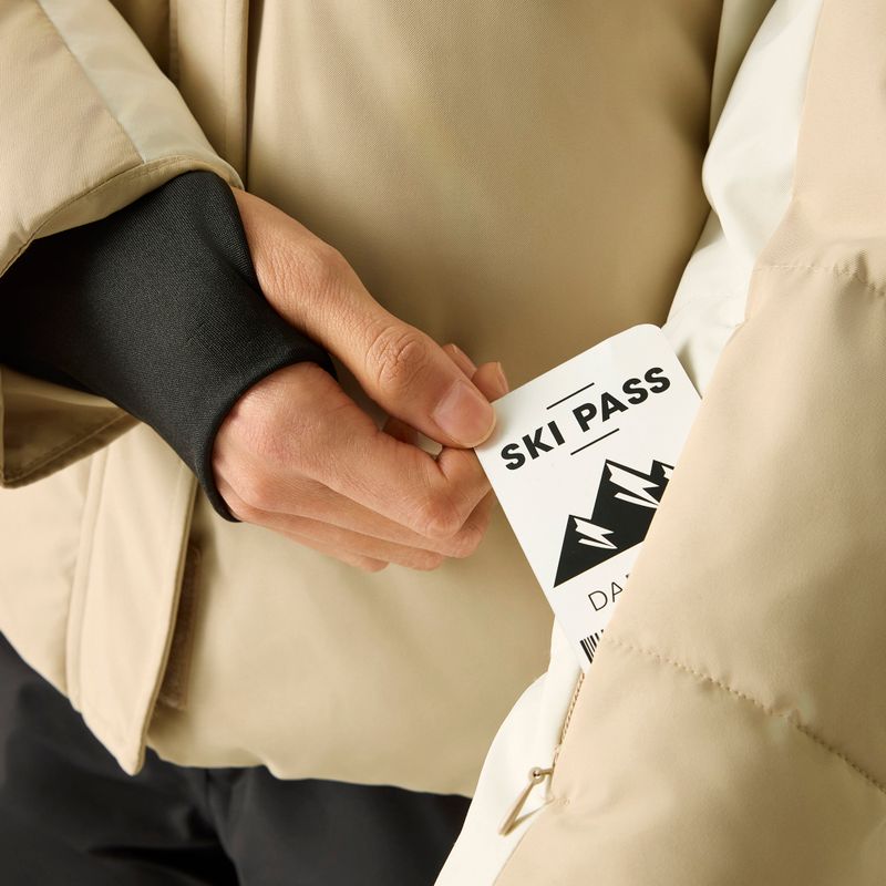 Дамско скиорско яке Dare2B Neve Jacket white pepper/egret 7