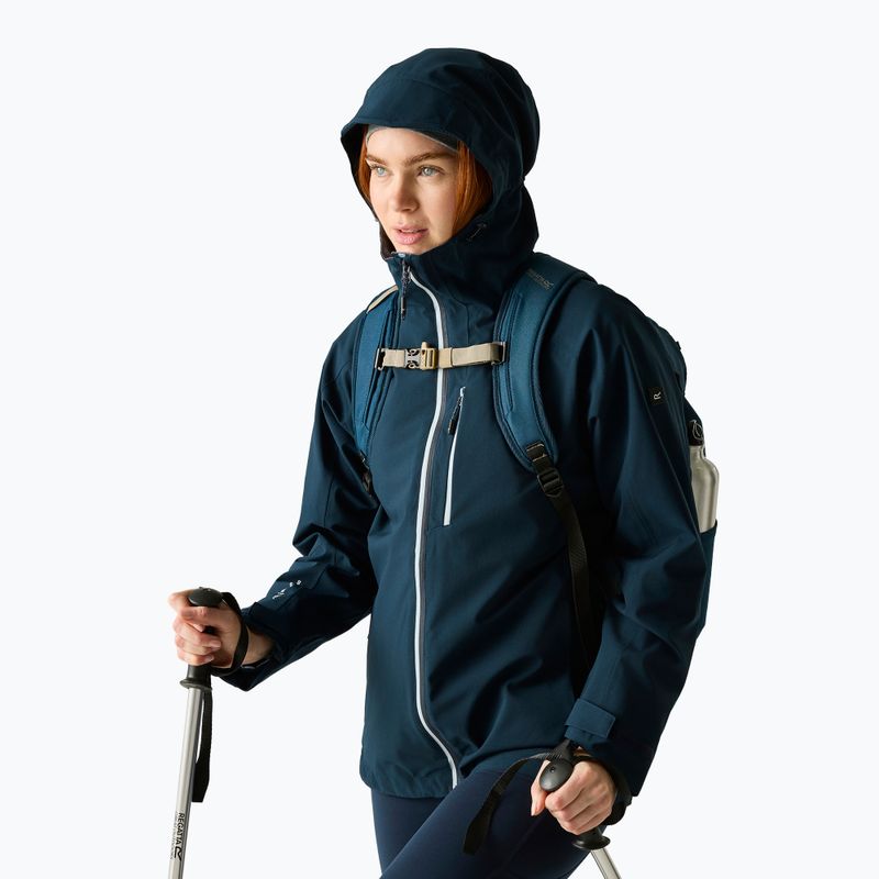 Дамско яке за дъжд REGATTA Birchdale II navy/skyway 3