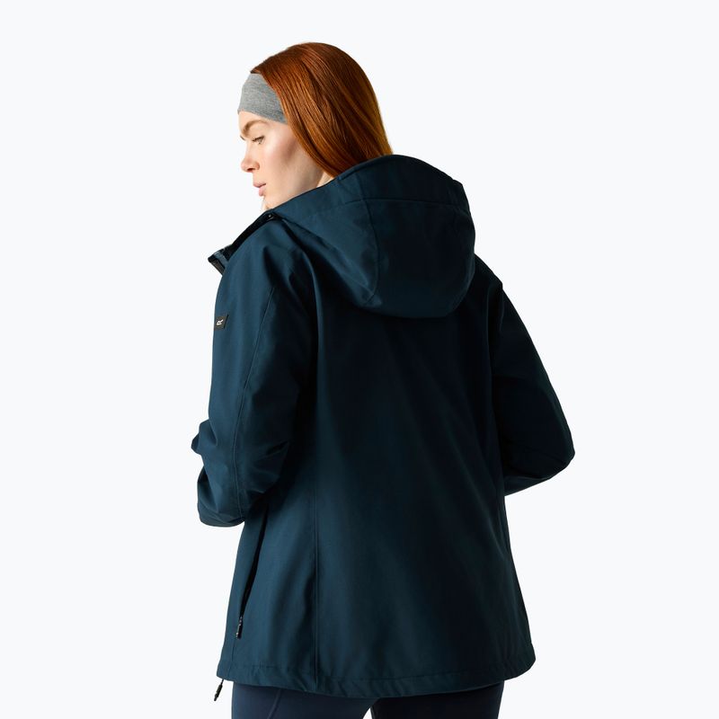 Дамско яке за дъжд REGATTA Birchdale II navy/skyway 4