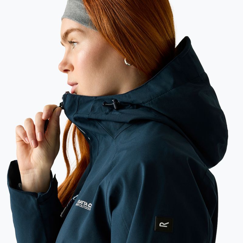 Дамско яке за дъжд REGATTA Birchdale II navy/skyway 6