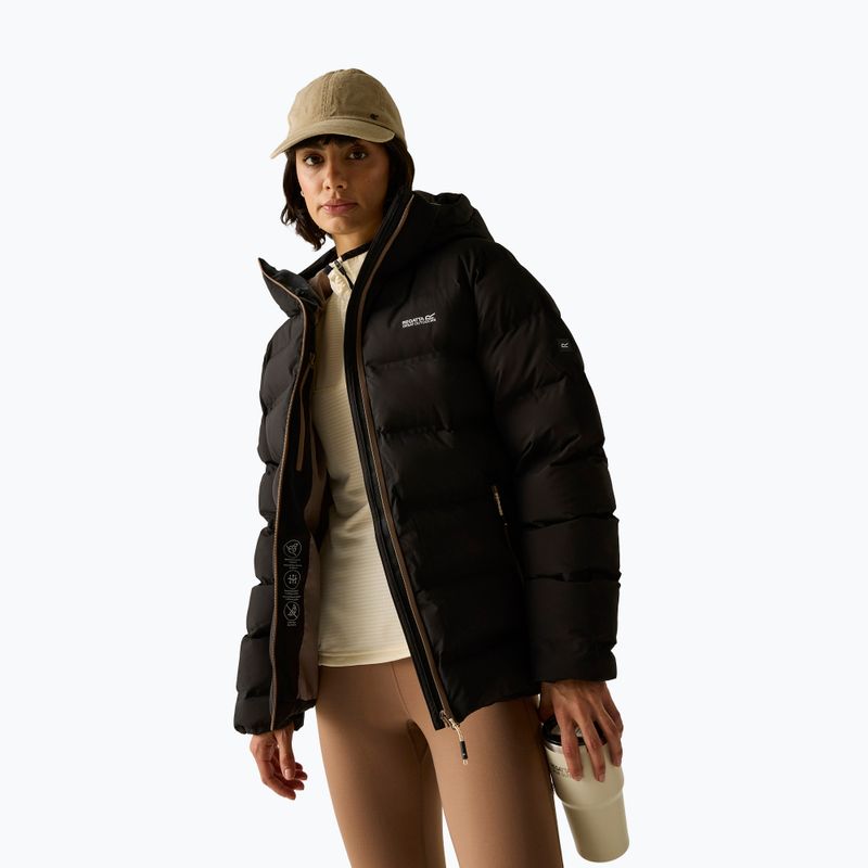 Дамско ватирано яке REGATTA Altoro Thermal black/mocha 4