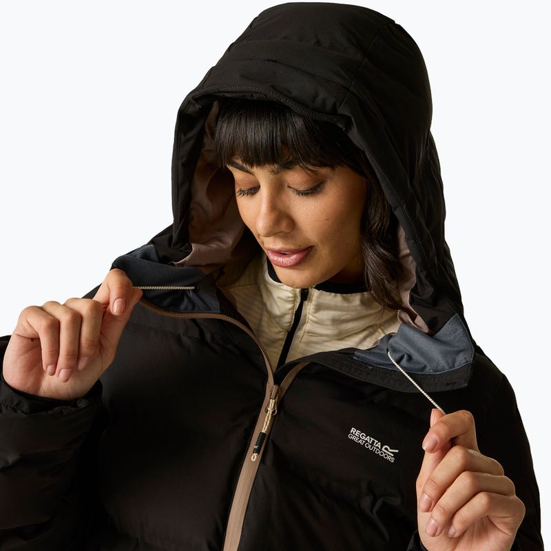 Дамско ватирано яке REGATTA Altoro Thermal black/mocha 5