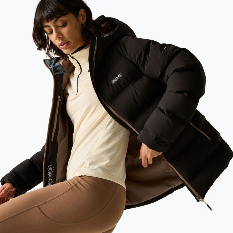 Дамско ватирано яке REGATTA Altoro Thermal black/mocha 6